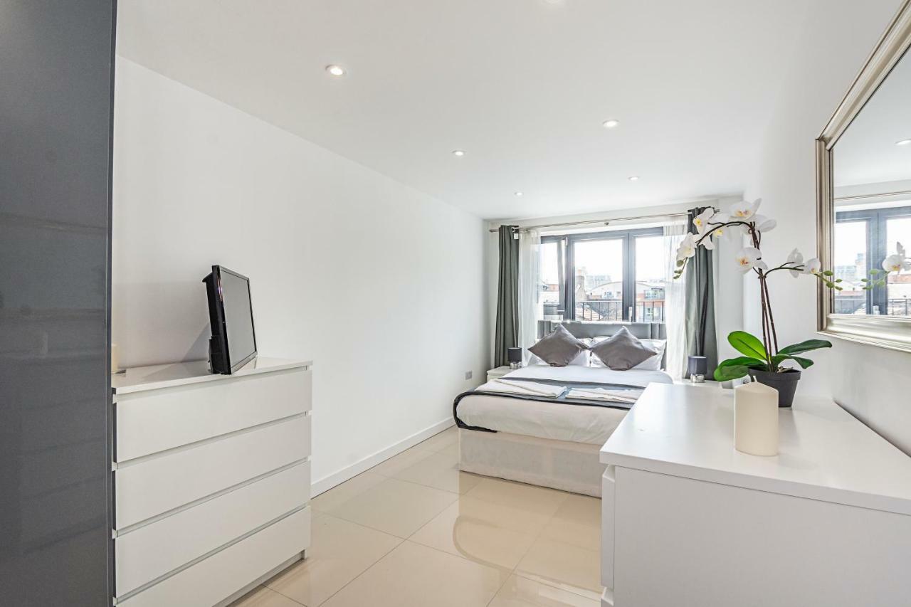 Modern Apartment Canary Wharf London Exterior foto